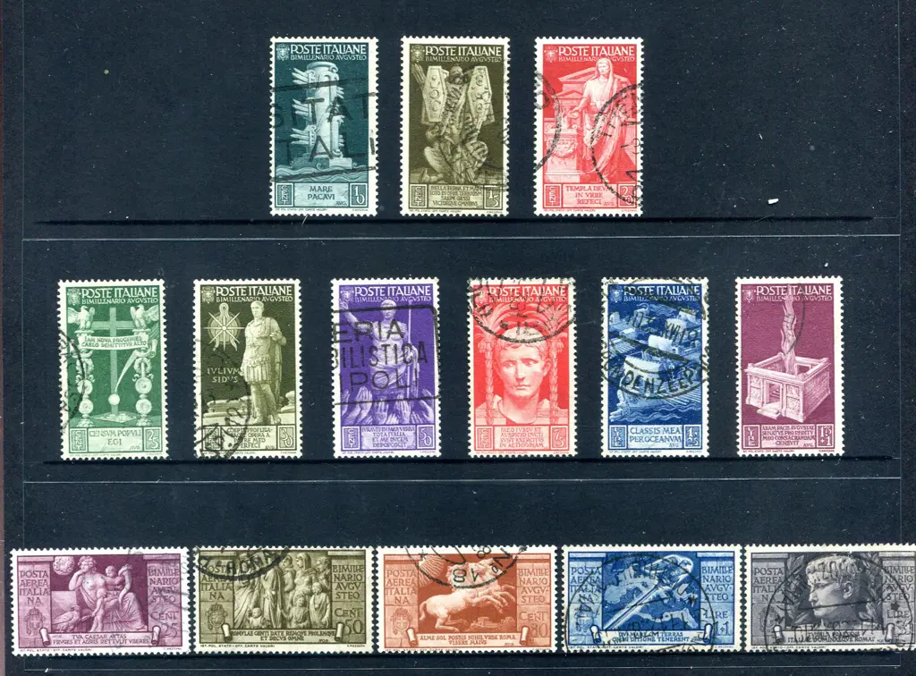 1937 Augustus Bimillenary Postage to 1l75 & Airs. ... Image 1++
