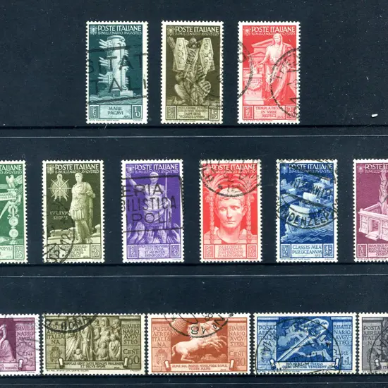 1937 Augustus Bimillenary Postage to 1l75 & Airs. ...