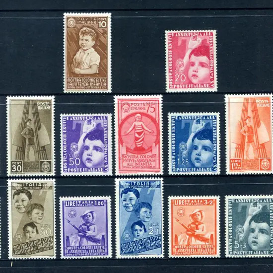 1937 Child Welfare set of 16. Fine MLH. SG ...