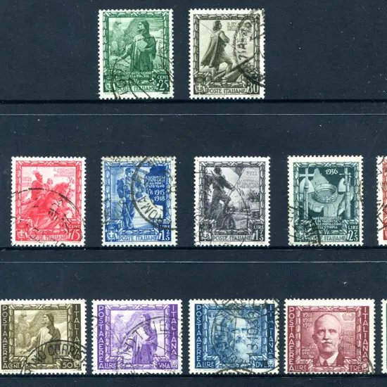 1938 Proclamation postage & airs complete F/U. SG ...