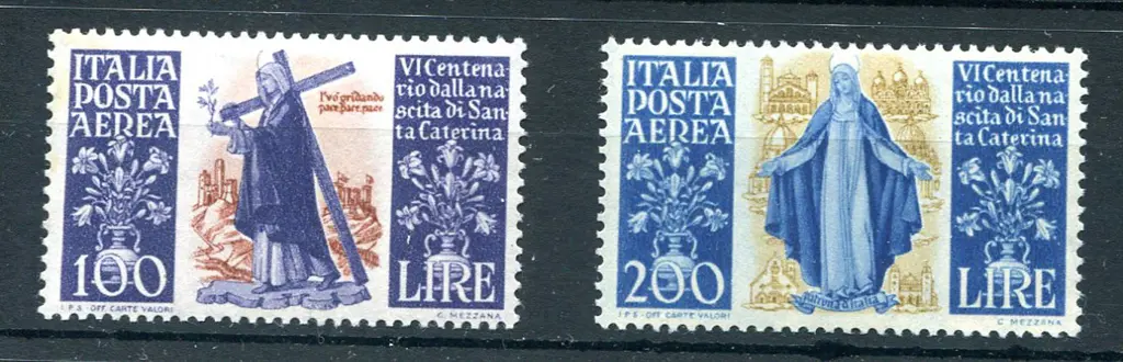 1948 100l & 200l St Catherine Airmails. Fine MUH. ... Image 1++