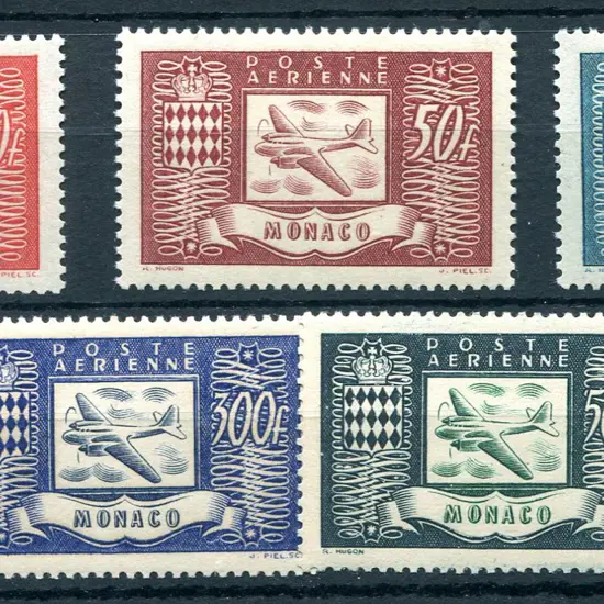 1946/49 Airmail set of 7. Fine MUH. SG 323/26c, ...