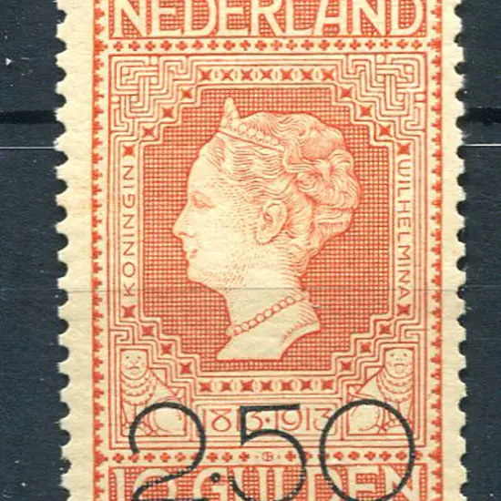 1920 "2.50" surcharge on 10g orange Cent. MLH. SG ...