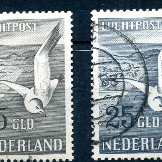 1951 Seagull Airmails. Both F/U. SG 942/43, Cat. ...