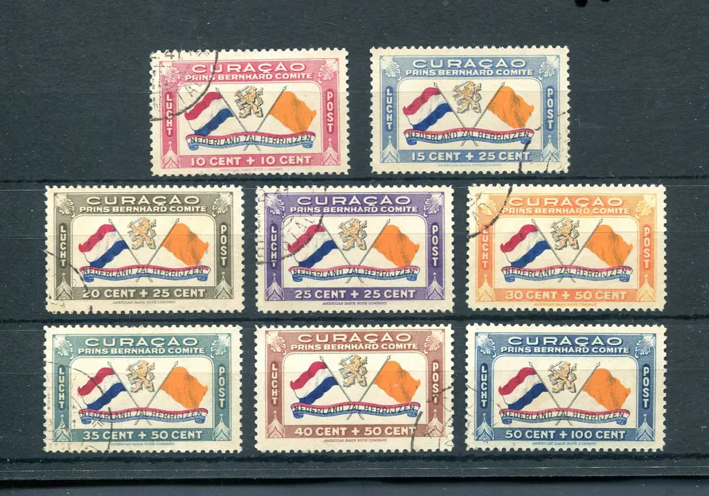 Netherlands Colonies - Curacao 1941 Prince ... Image 1++