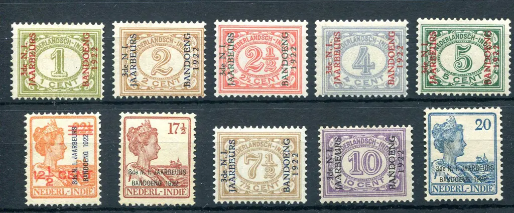 1922 International Fair ovpts (excl SG 288). All ... Image 1++