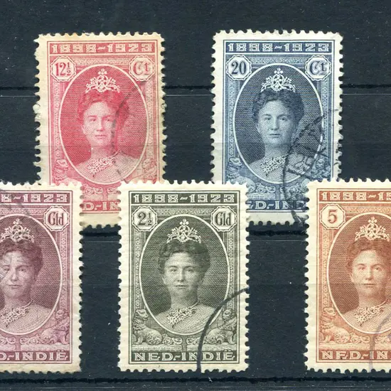 1923 Silver Jubilee set of 7. Good to fine used. ...