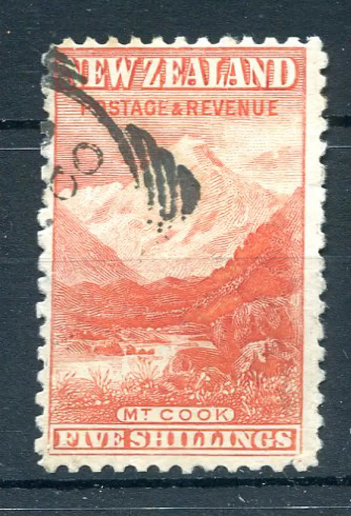 1899/1903 5/- vermilion, no wmk, perf. 11 Good to ... Image 1++