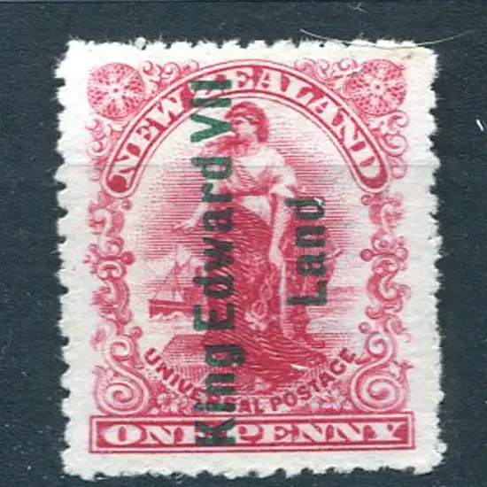 1902 1d "King Edward VII Land" ovpt. MNG. SG A1, ...