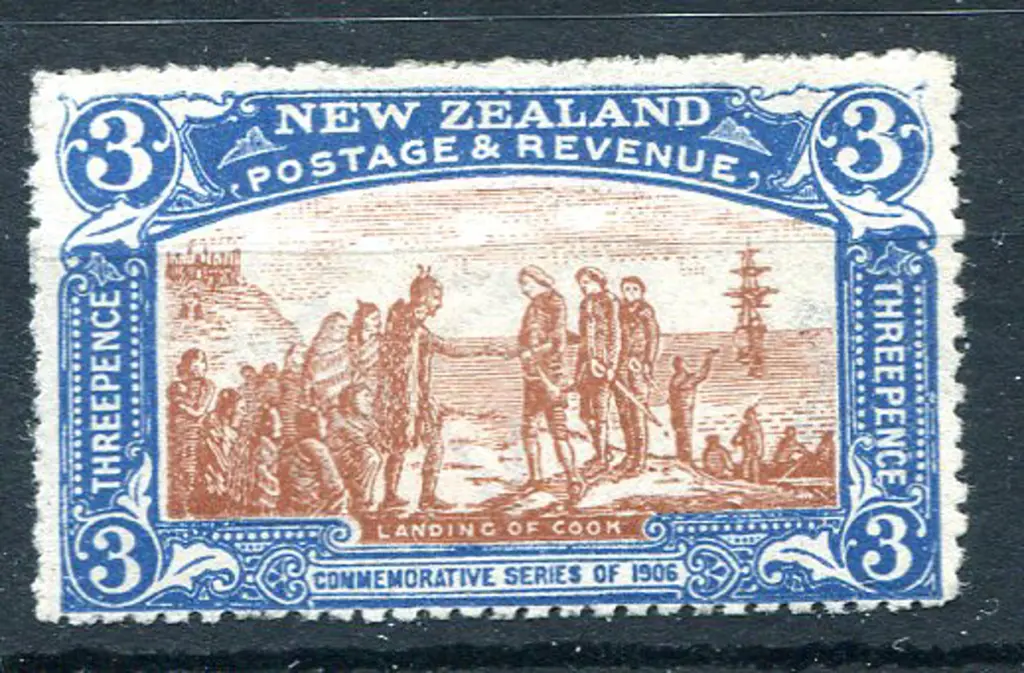 1906 3d Christchurch Exhibition. Fine MNG. SG 372, ... Image 1++