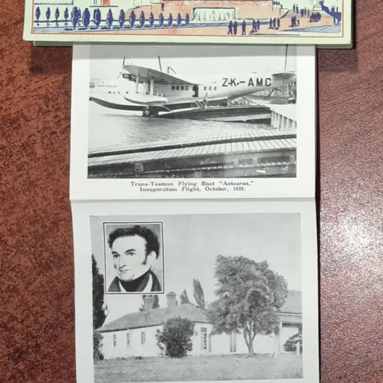 1940 NZ Centennial Souvenir in form of fold out ...