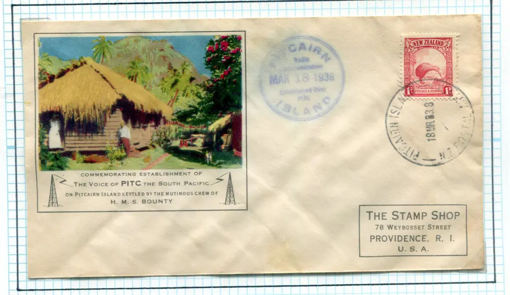 Pitcairn Is 1938 (18th Mar) Establishment of the ... Image 1++