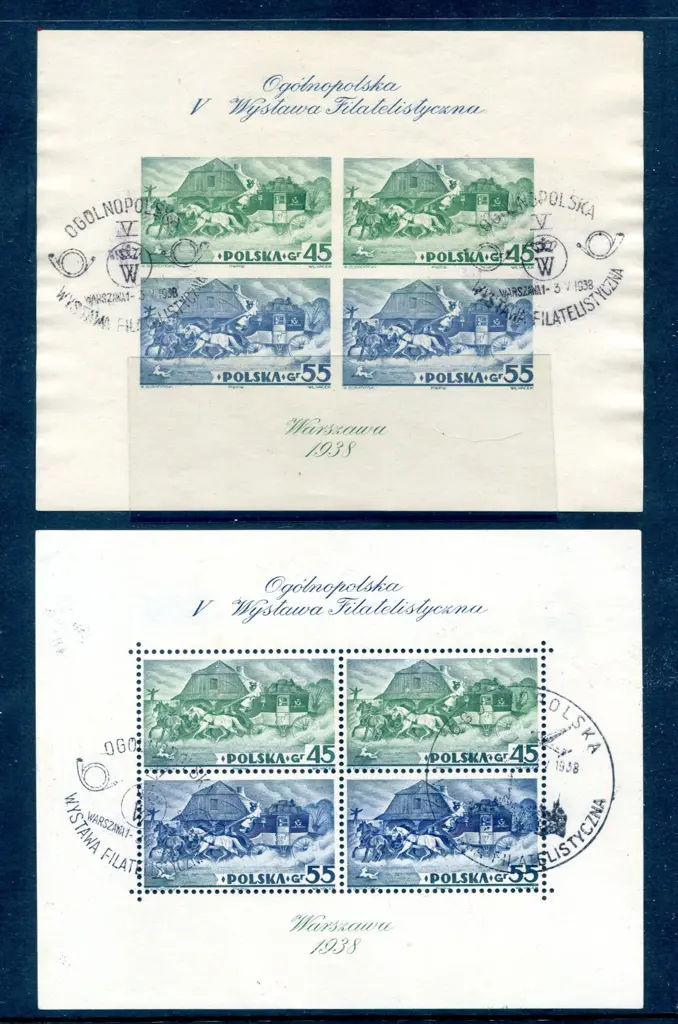 1938 5th National Philatelic Exhibition Warsaw ... Image 1++