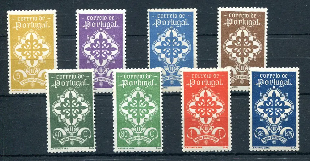 1940 Portuguese Legion set of 8. Fresh MLH. SG ... Image 1++