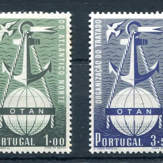 1952 NATO pair. MUH. SG 1065/66, Cat. £550 (2)