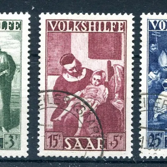 1949 National Relief Fund set of 5. Superb used. ...