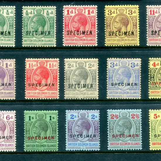 1913 KGV set of 4 & 1922/31 set of 15 MUH/MLH all ...