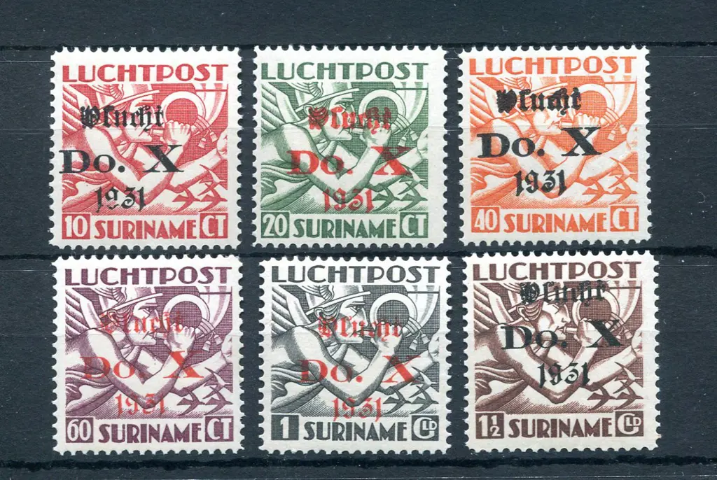 1931 "Dormer 10" Flight set (excl 15¢). MLH with ... Image 1++