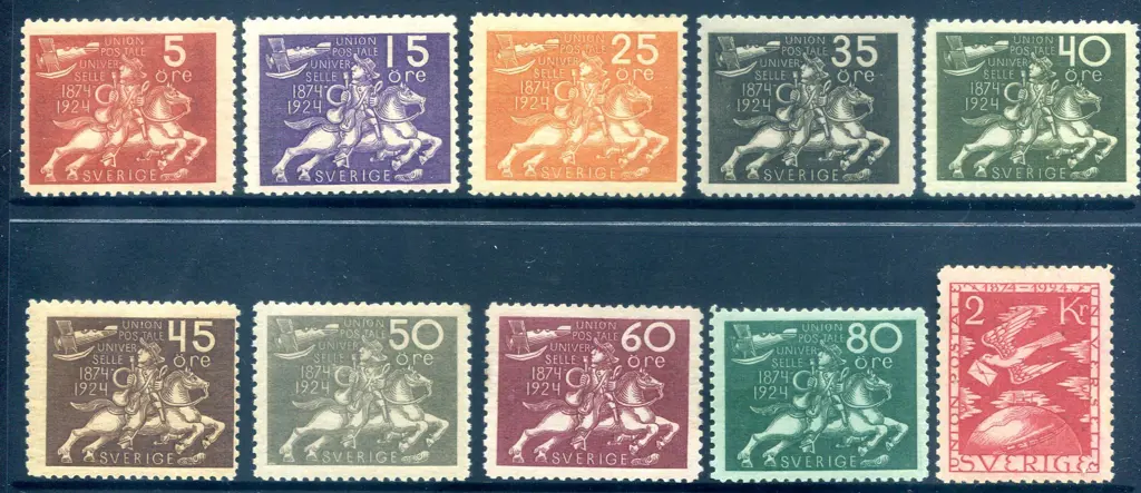 1924 UPU World Congress group of 10 to 2k excl ... Image 1++