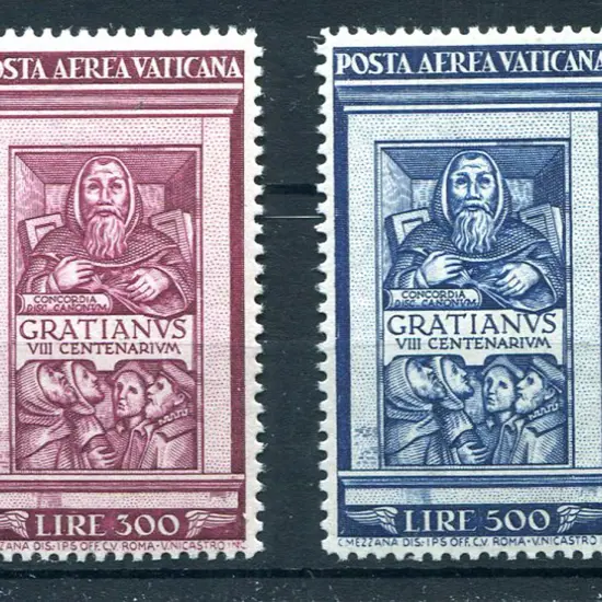 1951 Gratian Decree pair. Superb MUH. SG 173/74, ...