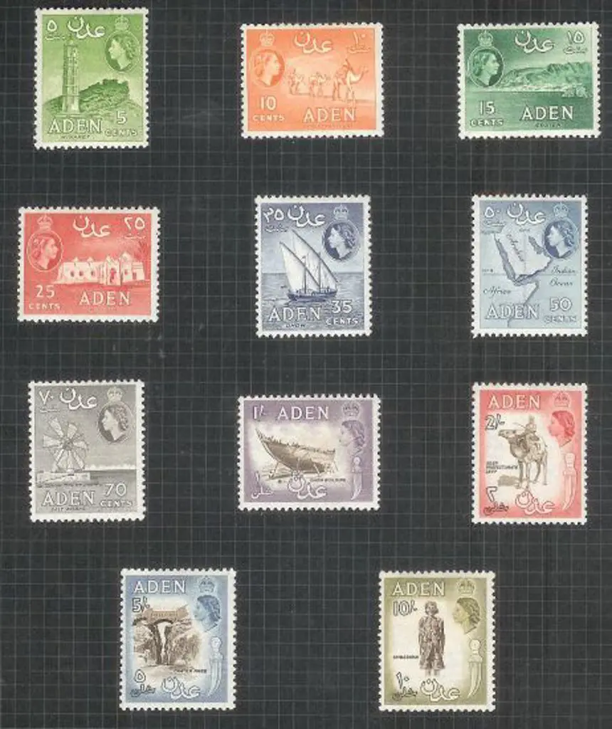 Aden & States/Saudi Arabia incls. Aden 1953/62 all ... Image 1++