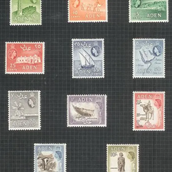 Aden & States/Saudi Arabia incls. Aden 1953/62 all ...