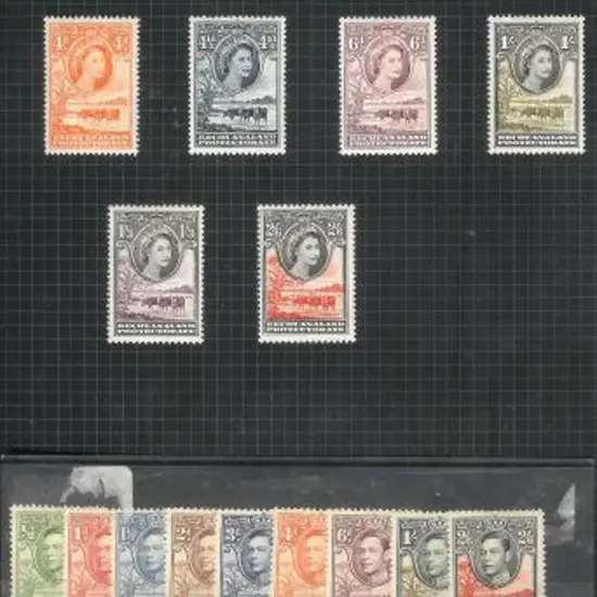 Bechuanaland & Botswana 1953-1967 arranged on ...