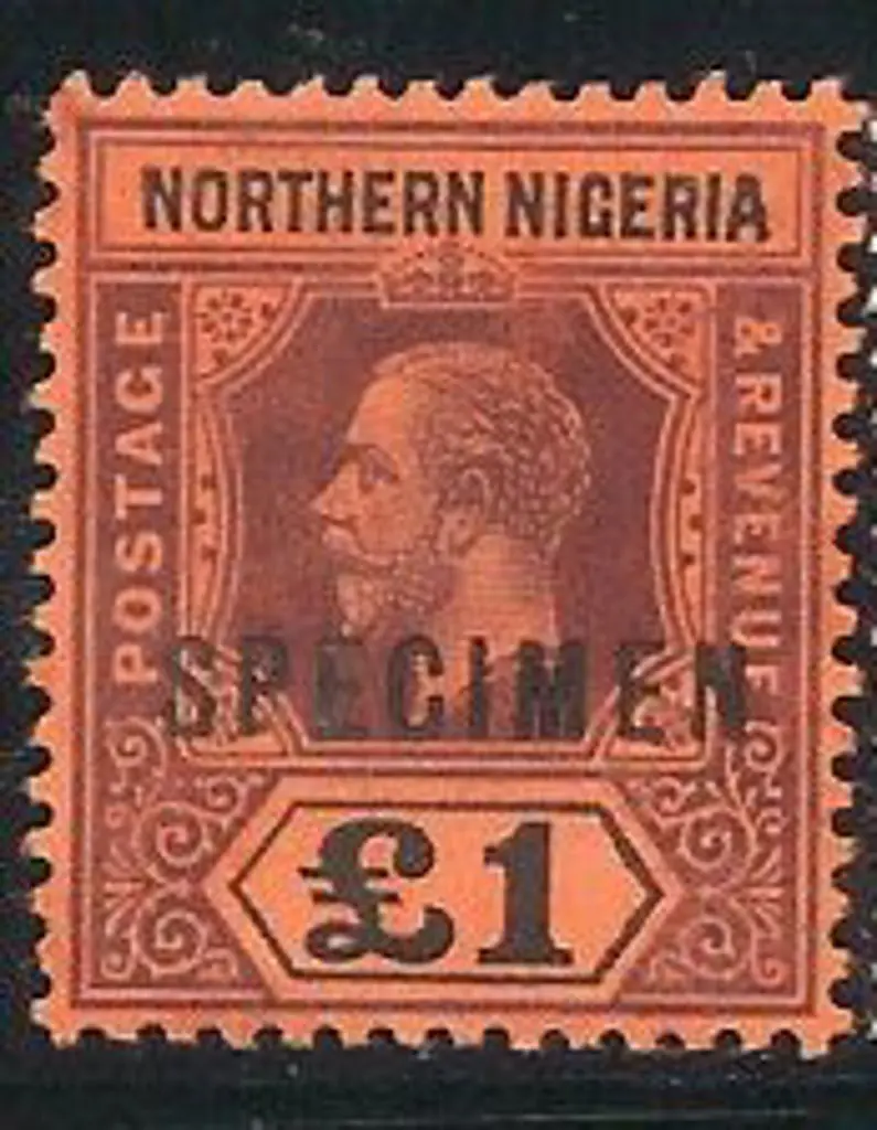 1912 KEVII ½d to £1 set of 13 ovptd SPECIMEN. MLH ... Image 1++