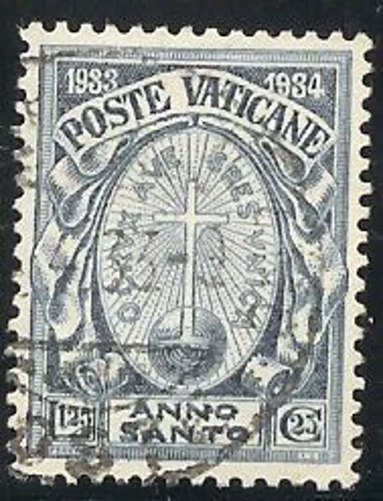 1933 Holy Year set of 4 fine used. SG 15/18 Cat. ... Image 1++