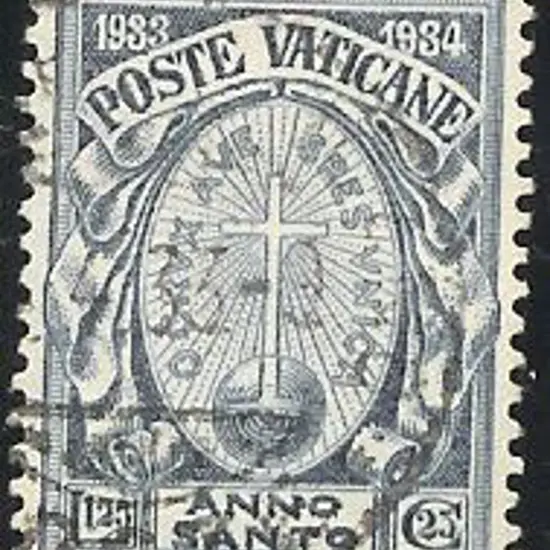 1933 Holy Year set of 4 fine used. SG 15/18 Cat. ...