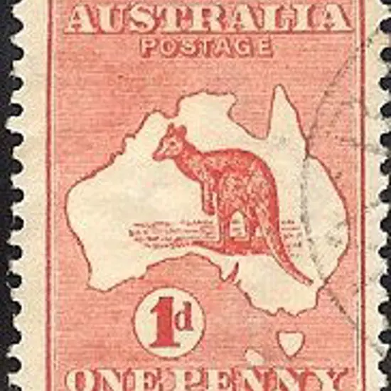 1d red Plate E with ''extra island'' (two ...