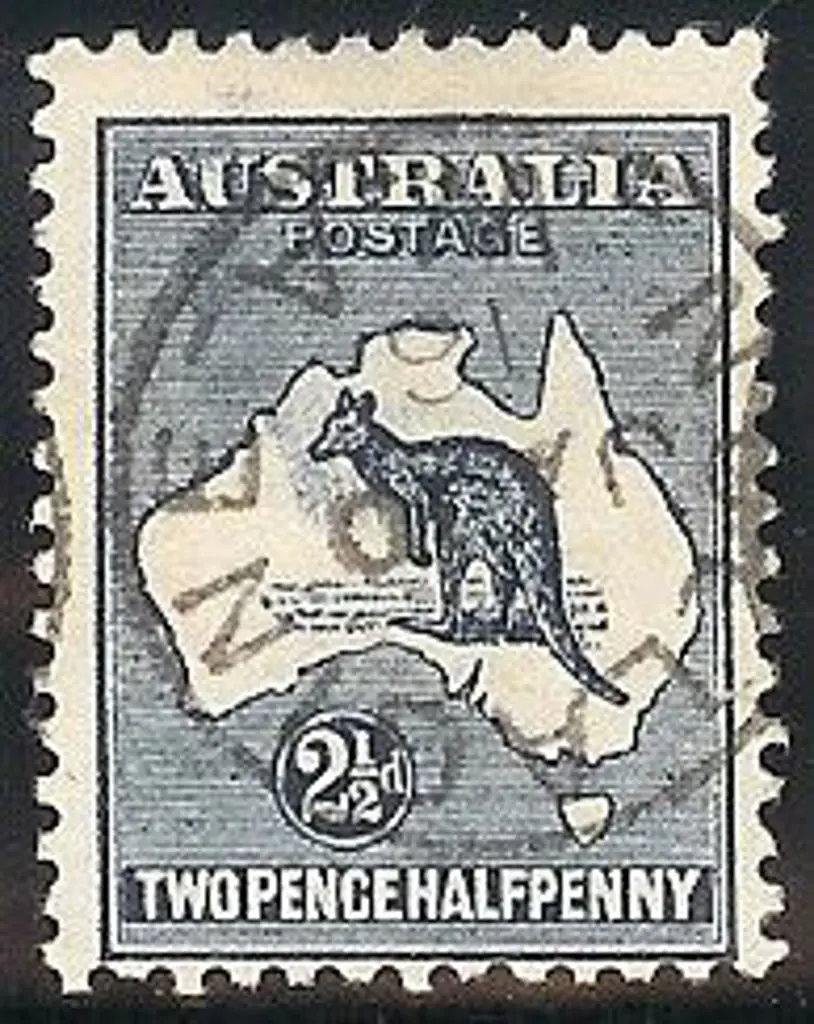2½d indigo with full NULLAGINE JA 10 16 WA cds. ... Image 1++