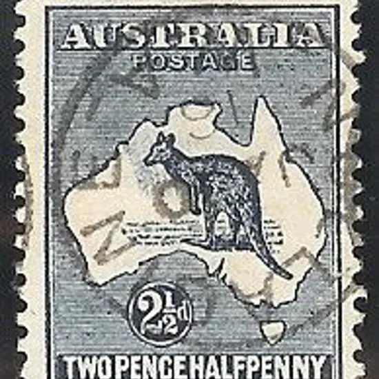 2½d indigo with full NULLAGINE JA 10 16 WA cds. ...