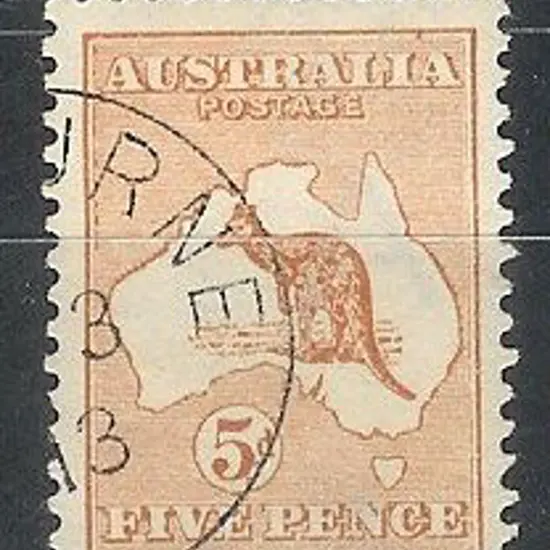 5d chestnut F/U with neat Melbourne cds. SG 8 Cat. ...