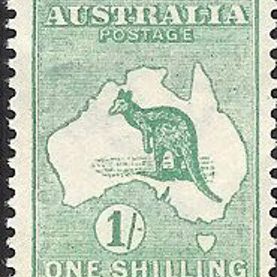1/- emerald. Small thin otherwise fresh MLH. SG 11
