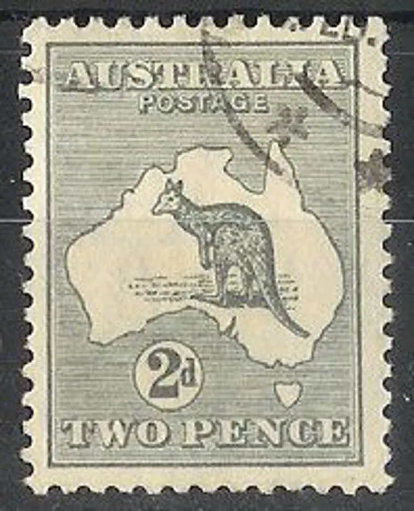 2d silver-grey on shiny paper F/U SG 35c Image 1++