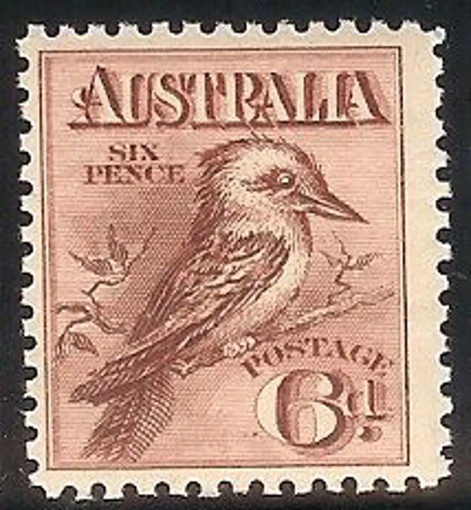 1914 6d claret kookaburra. Fresh MUH SG 19 Retails ... Image 1++
