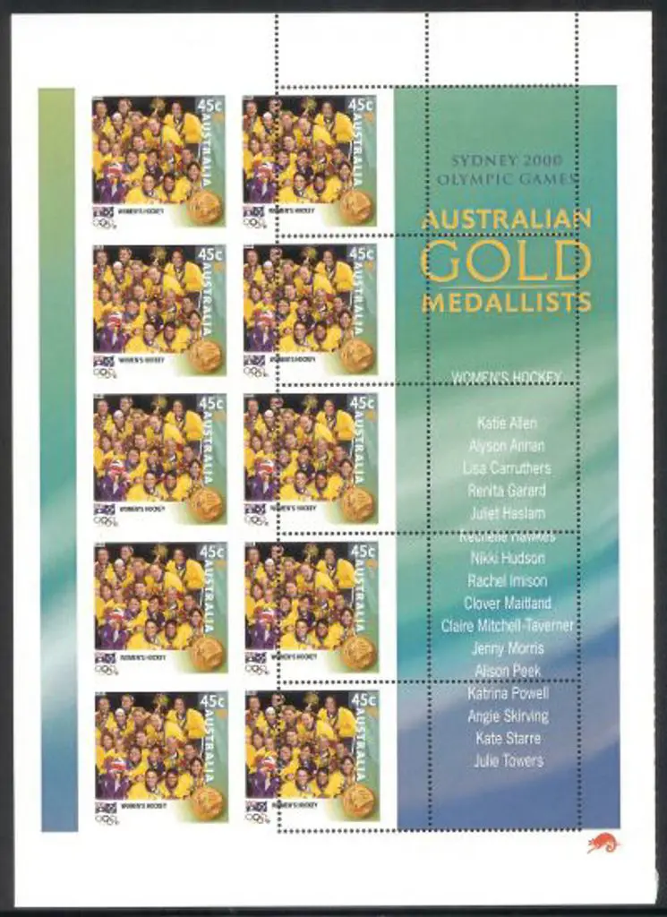2000 Olympic Women's Hockey Team Gold Medallists ... Image 1++