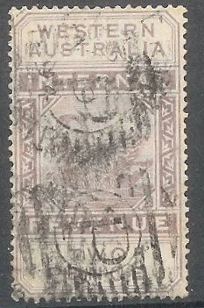 1881 2d Fiscal Revenue with heavy Perth DXL ... Image 1++