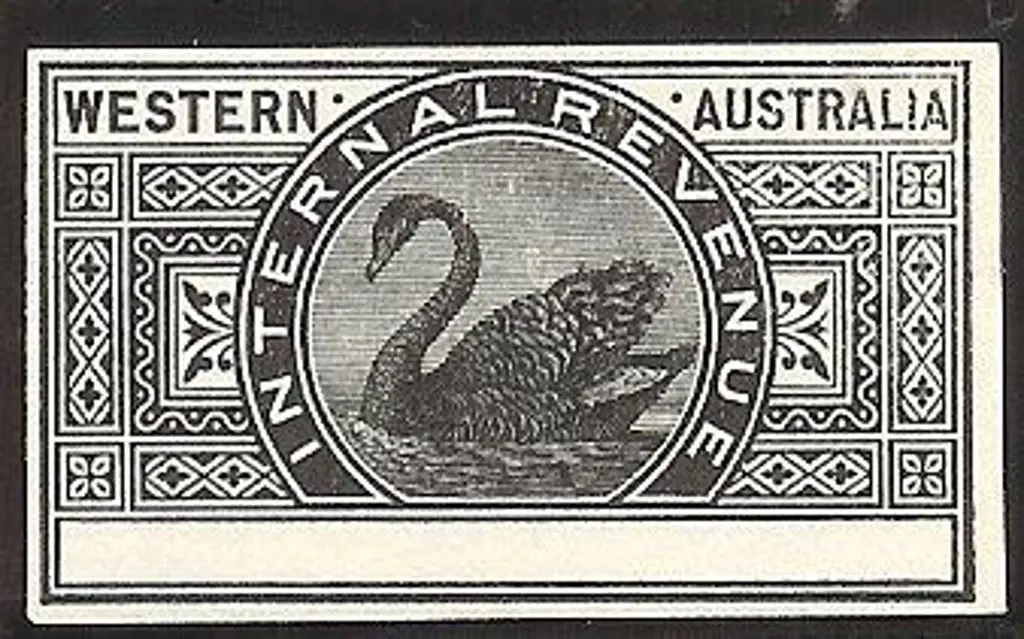 1881 Swan Internal Revenue proof on thin card ... Image 1++