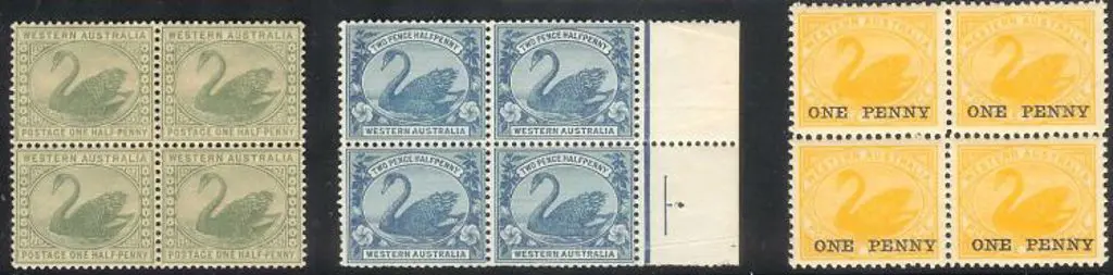 1885 ½d green (SG 94), 1901 2½d blue (SG 114) & ... Image 1++