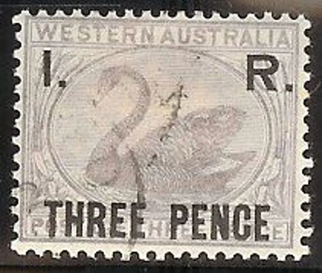 1893 3d on 3d lilac swan ovpt I.R. F/U with neat ... Image 1++
