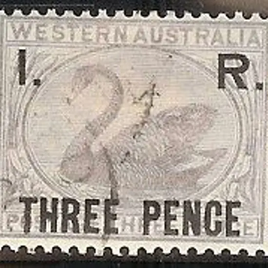 1893 3d on 3d lilac swan ovpt I.R. F/U with neat ...