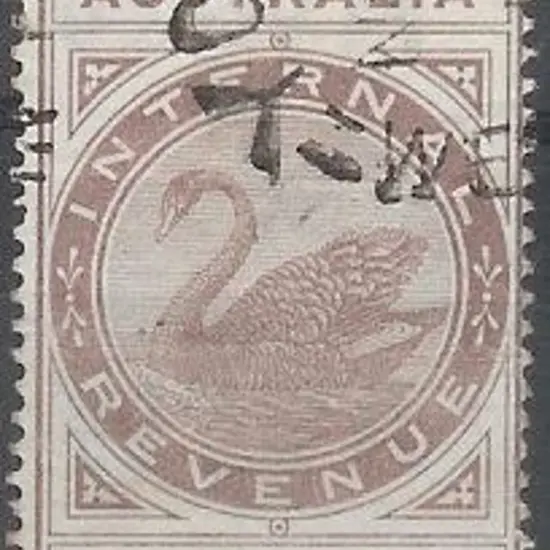 1897 2/6d dull purple postal fiscal fine used by ...