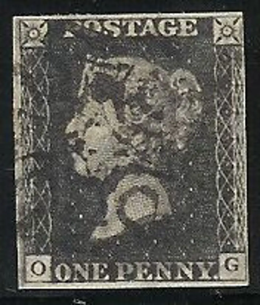 1840 1d black Plate 11. Cancelled by a light black ... Image 1++