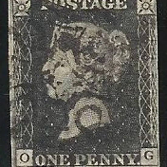 1840 1d black Plate 11. Cancelled by a light black ...