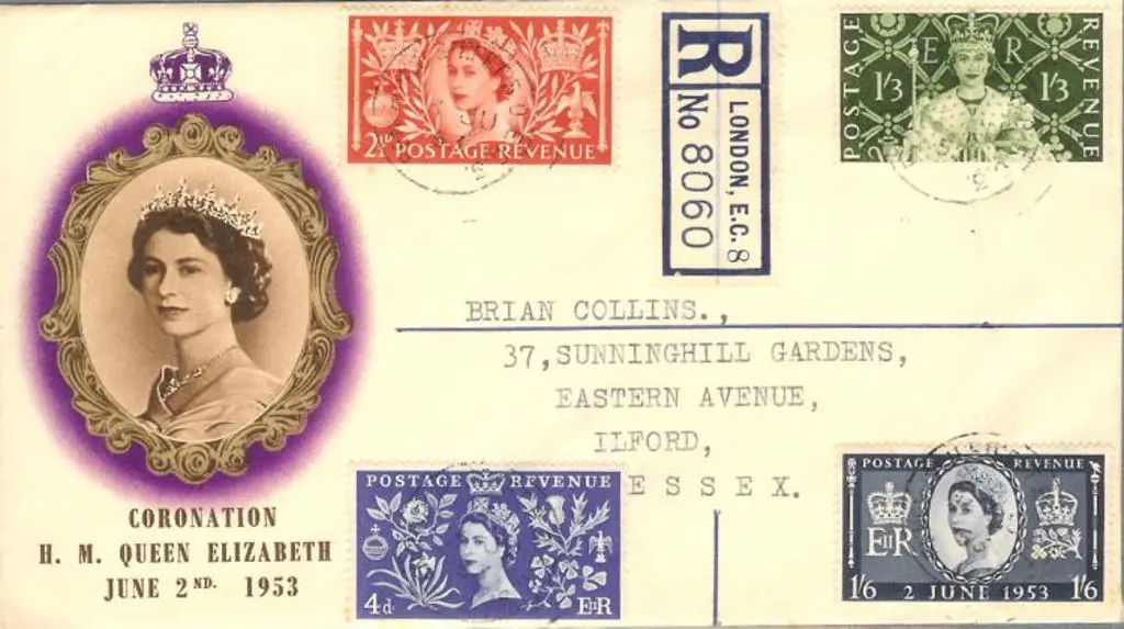1953 (3rd June) Coronation set of 4 on London ... Image 1++