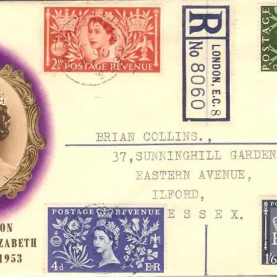 1953 (3rd June) Coronation set of 4 on London ...