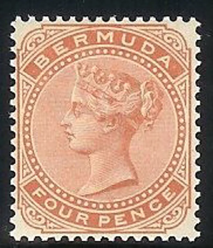 1904 4d orange-brown QV MLH SG 28a Cat. £35 Image 1++
