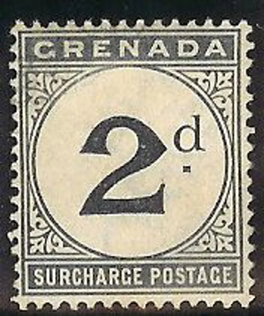 1892 2d Postage Due mint large part og. SG D2 Cat. ... Image 1++